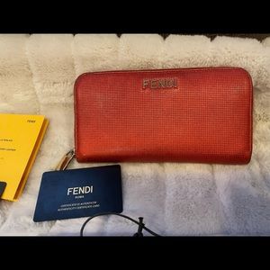 Beautiful Fendi long wallet